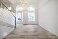 Elegantes Geschäftslokal mit Galerie