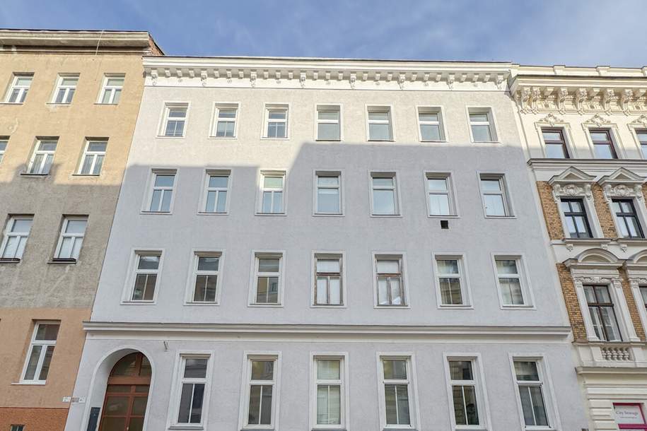 Schönes Zinshaus mit Baubewilligung Nähe Meiselmarkt, Gewerbeobjekt-kauf, 2.100.000,€, 1150 Wien 15., Rudolfsheim-Fünfhaus