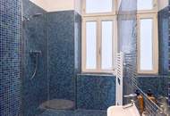 Balkon-Altbauwohnung 3 Zi und 21m² Balkon in Hofruhelage