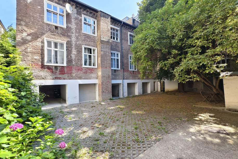 ABSOLUTE HOFRUHELAGE - TEILUNG AUF ZWEI EINHEITEN MÖGLICH - KÜCHE & ZWEI BADEZIMMER!, Wohnung-kauf, 195.000,€, 1190 Wien 19., Döbling