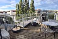 Exklusive Maisonette-Dachgeschosswohnung mit Donaublick // Exclusive duplex penthouse apartment with views of the Danube //