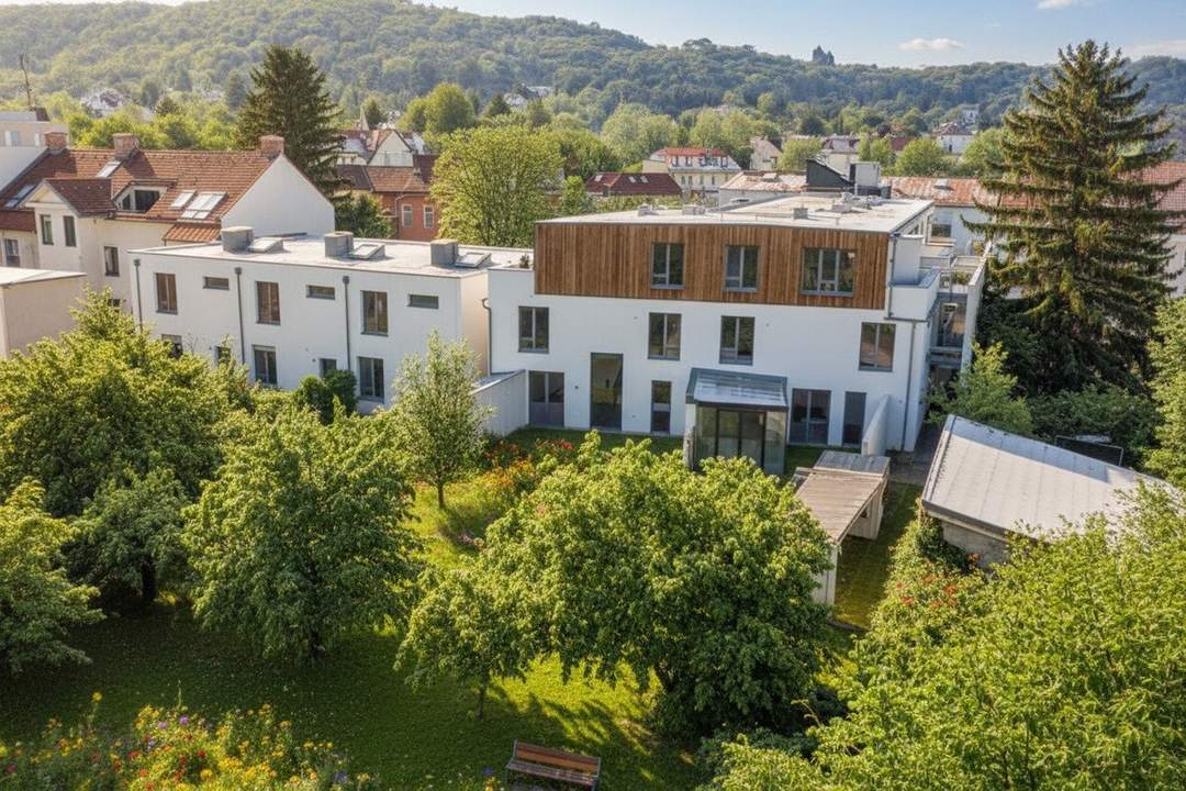 1-5 Zimmer Wohnungen, Erstbezug, Luftwärmepumpe, Photovoltaikanlage, Eigengarten, Terrassen, Aufzug