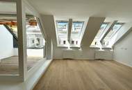 Hochwertig sanierte, schöne DG-Maisonette mit Terrasse in toller Lage! 1180!
