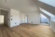 Top moderne DG-Wohnung mit Terrasse &amp; Fernblick - klimatisiert | Erstbezug am Reinlpark