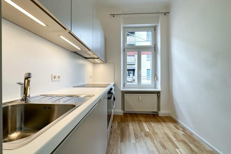 +++ ALTBAUJUWEL +++ Renovierte 1,5-Zimmer-Wohnung mit Extraküche Nähe Mur, Wohnung-kauf, 149.000,€, 8020 Graz(Stadt)