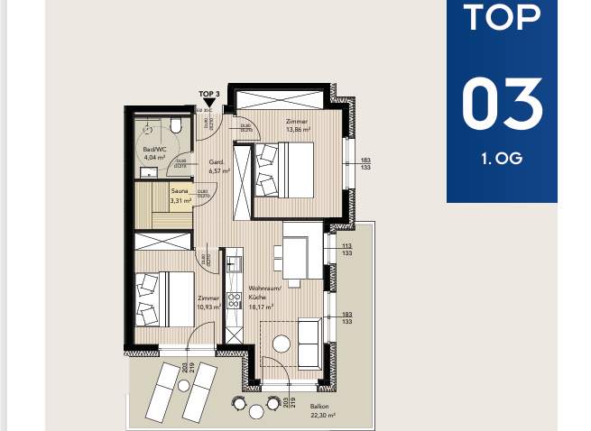 LUXUS-Apartment in SCHLADMING - Fertigstellung Sommer 2026