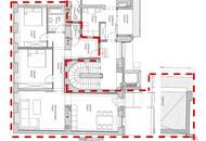kernsanierte TERASSENWOHNUNG NEUBAUSTANDARD - 4 Zimmer - 1150 an der Grenze zu 1060