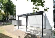 Erstbezug nach Sanierung: Hochwertig ausgestattete 3-Zimmer-Wohnung mit großem Garten und Pergola nahe Gersthof