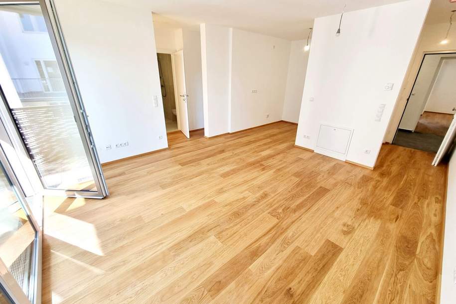 Absolute Ruhelage mit Grünblick! Nachhaltigkeit + Photovoltaik + Wärmepumpe! Hofseitiger Balkon + Energieeffizienz + Perfekte Anbindung und Nahversorgung! Jetzt zugfreifen!, Wohnung-kauf, 279.000,€, 1230 Wien 23., Liesing