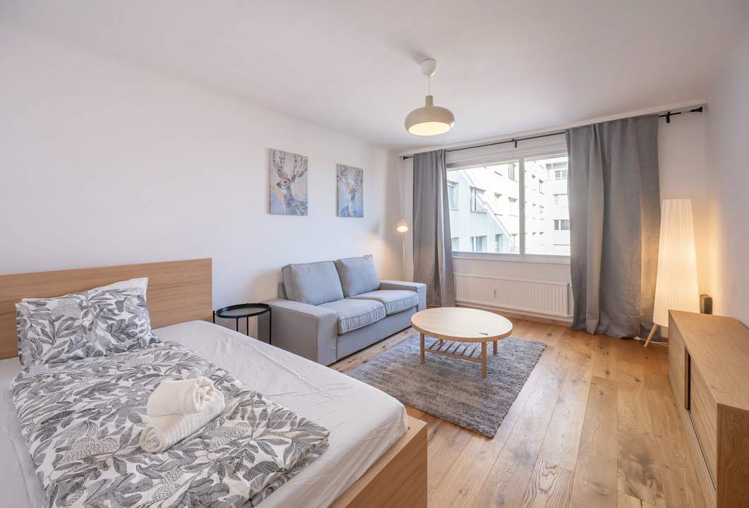 Short-term apartment located in Pratercottage, 2-6 months, fully furnished, 10 min to the 1st district