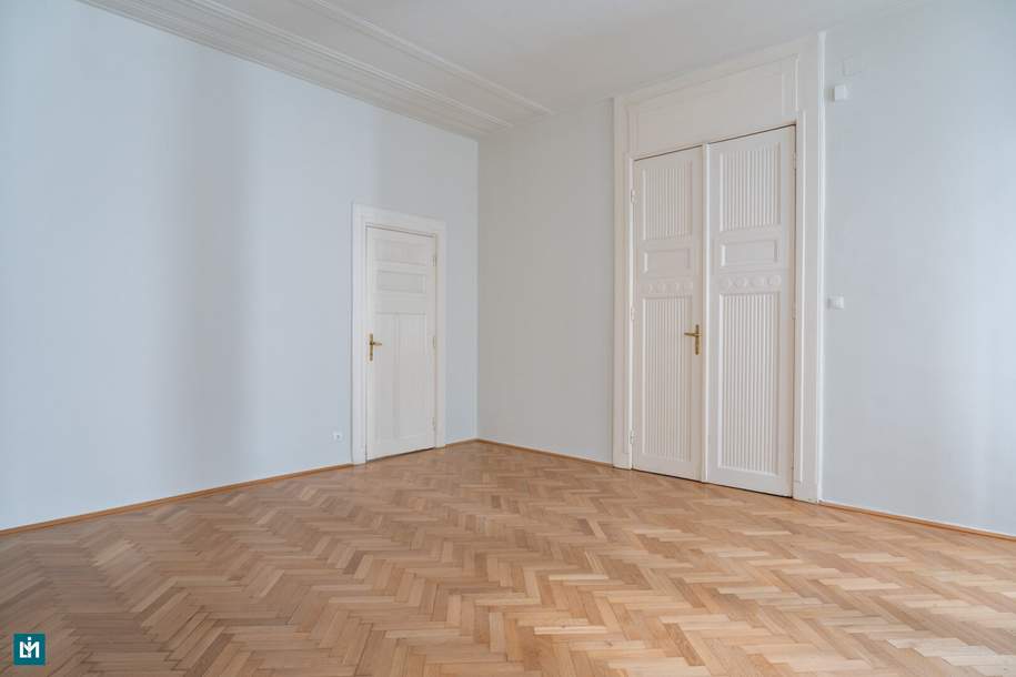 Attraktives Büro/Praxis in repräsentativen Jugendstilhaus (Otto Wagner) direkt am Naschmarkt, Gewerbeobjekt-miete, 1.999,00,€, 1060 Wien 6., Mariahilf