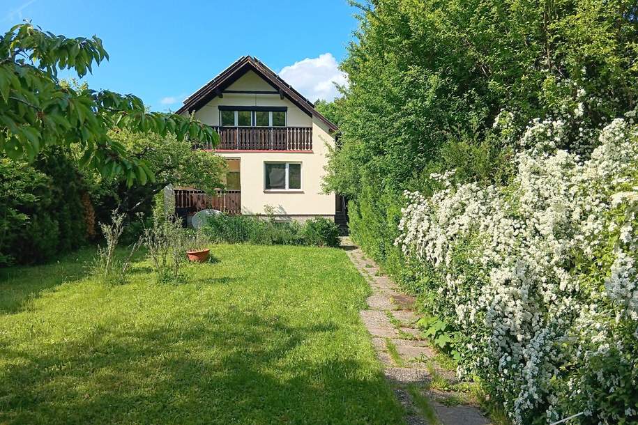 Gepflegtes Einfamilienhaus mit großem Garten, Carport, inkl. Luft-/Wasserwärmepumpe, Photovoltaik und Solarenergie, Haus-kauf, 594.000,€, 2384 Mödling