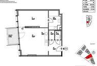 PARKAPARTMENTS BELVEDERE! Moderne, zentrumsnahe 2-Zimmer Wohnung mit Balkon! Befristet vermietet!