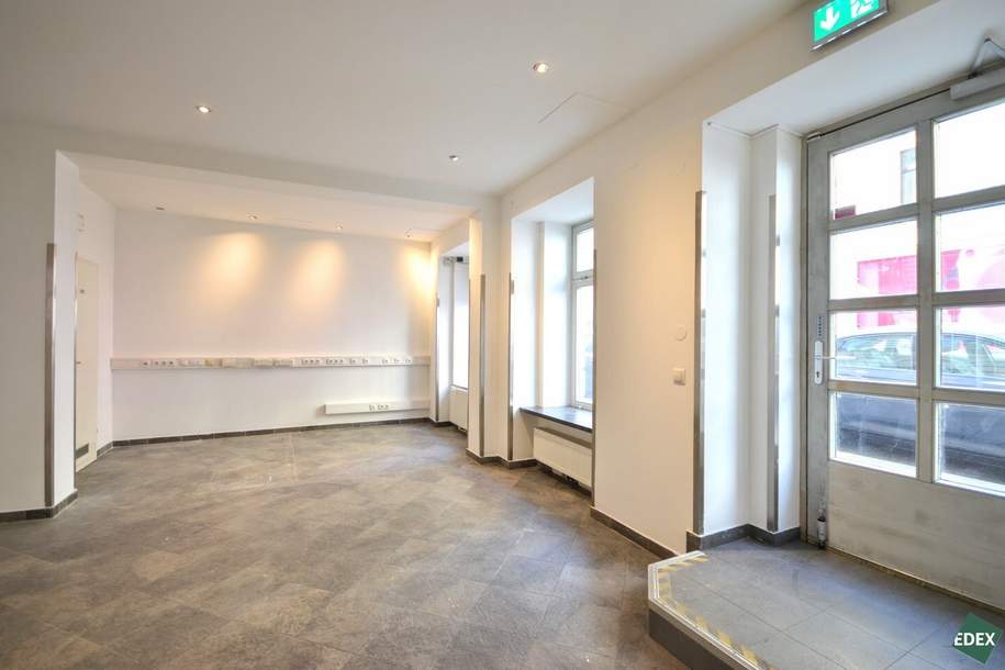 Geschäftsfläche auf der Gumpendorfer Straße, Gewerbeobjekt-miete, 1.558,57,€, 1060 Wien 6., Mariahilf