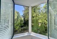 Südseitiger Blick in den Traumgarten! Charmante Wohnung mit Erker im 2. Liftstock