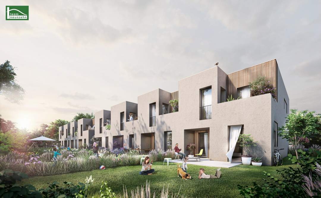 Abendsonne im eigenen Garten genießen - provisionsfreies Reihenhaus - westseitiger Garten