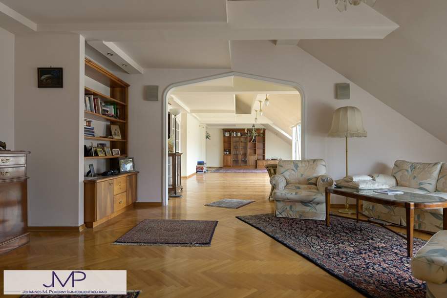 Großzügige DG Wohnung mit ruhigen Südterrassen und eigenem Pool, Wohnung-kauf, 1.282.000,€, 1180 Wien 18., Währing