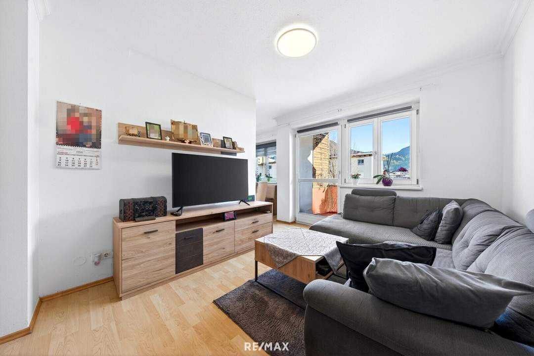 Helle, gut geschnittene 2-Zimmerwohnung im Herzen von Wörgl zu kaufen!