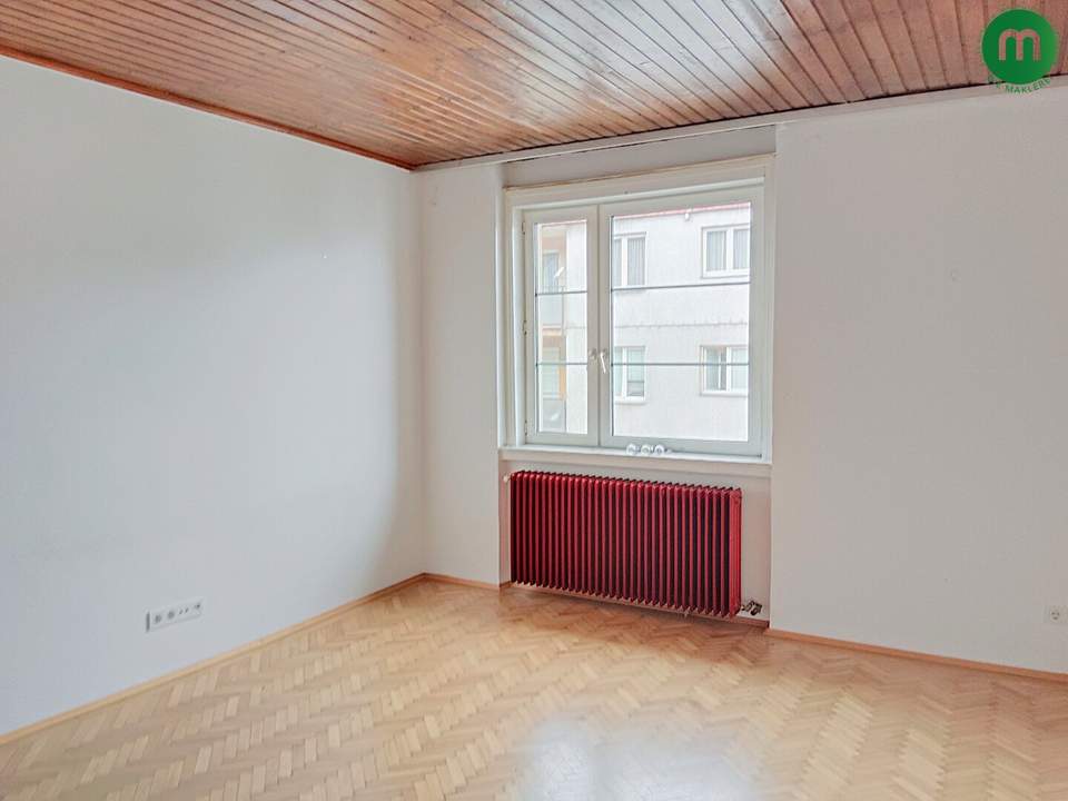 Unbefristet: Geräumiger 2-Zimmer-Altbau nahe Matzleinsdorfer Platz