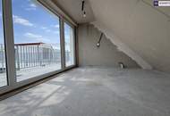 *Frühjahrsaktion* Wohnen über den Dächern: Exklusive 3-Zimmer-Dachgeschosswohnung mit großer Dachterrasse im Erstbezug!