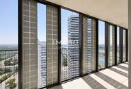 City-Sky-Studio: 38. Etage inkl. 10qm Loggia: U1 Donauinsel - DC2 Tower