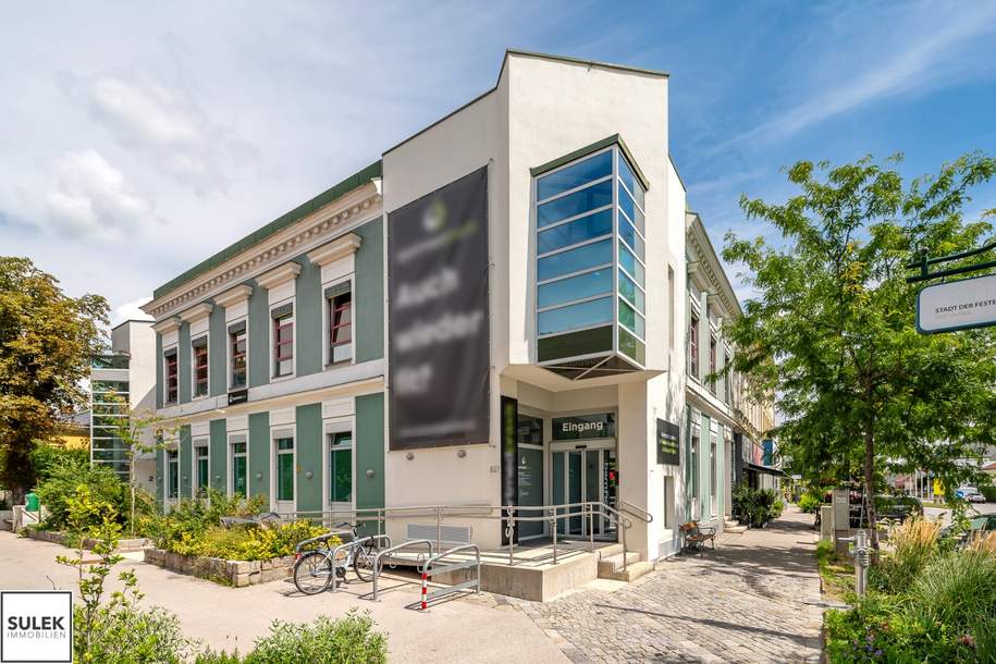 Ihr neuer Unternehmenssitz: Büro- / Praxis-Räumlichkeiten in Mödling mit Top-Anbindung, Gewerbeobjekt-miete, 6.576,78,€, 2340 Mödling