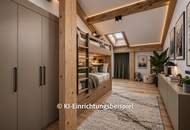 Dachgeschosswohnung mit schönem Bergblick