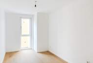 Lichtdurchflutete 3-Zimmer-Neubauwohnung mit Balkon/Loggia nahe dem Mühlwasser