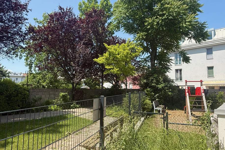 Erstbezug - Gartenwohnung I ca. 33m² Außenfläche I Tiefgarage I Donau-Nähe I Fußbodenheizung I Fernwärme I, Wohnung-miete, 960,00,€, 1210 Wien 21., Floridsdorf