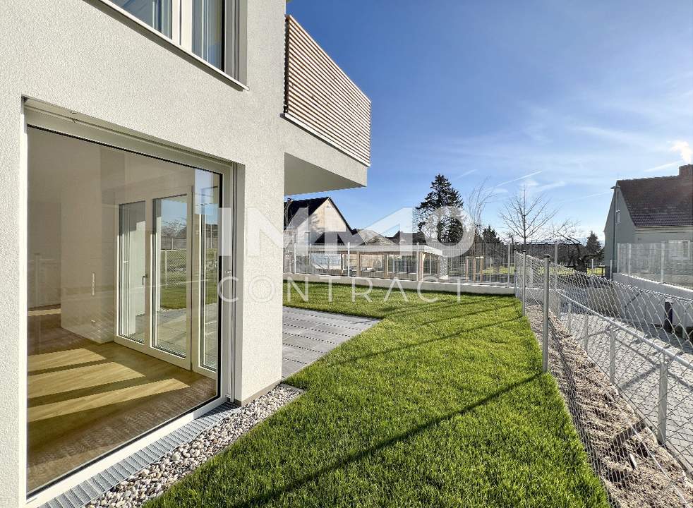 KREMSER WOHNDOMIZIL 3Zi -Gartenwohnung 77qm mit 104qm Garten, Tiefgarage in Grünruhelage