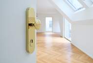 AKTIONSPREIS + Provisionsfrei! Luxuriöses Penthouse in Bestlage: Private Liftfahrt - 50 m² Sonnenterrasse - 5 Zimmer + Garage! Genial