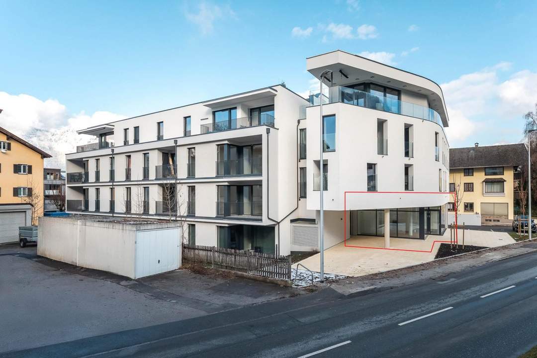 Neubau-Geschäftslokal in Wörgl zu kaufen!