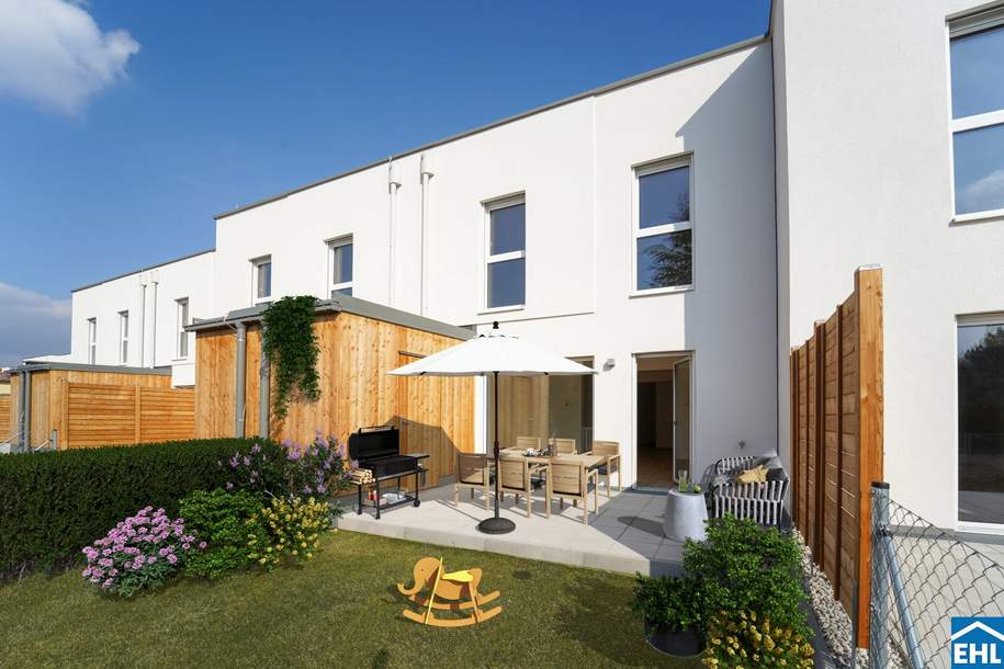 Traumhafte Ausblicke: Reihenhäuser mit Gärten und Terrassen in der Josefstadt, Haus-kauf, 495.000,€, 2700 Wiener Neustadt(Stadt)