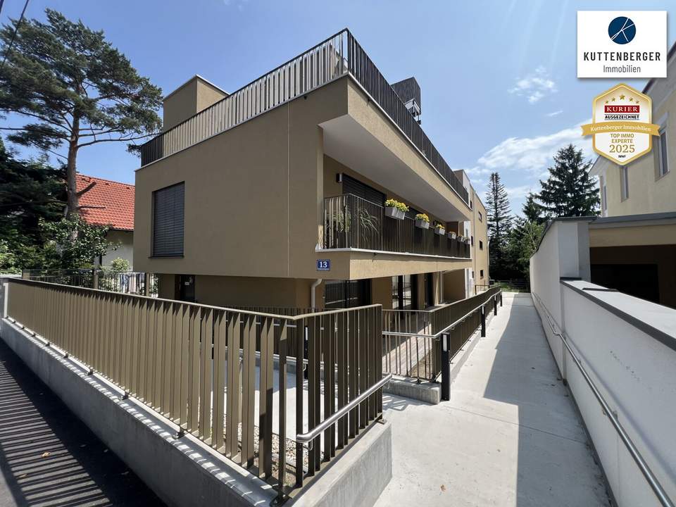 !!NEUBAU-GARTENWOHNUNG - Alle drei Zimmer haben eigenen Ausgang zu Terrasse/Garten!!