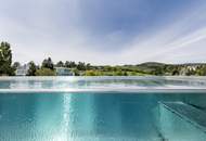 LUXUS PENTHOUSE IN GRINZING MIT UNVERGLEICHLICHEM BLICK AUF WIEN, GROSSZÜGIGEN TERRASSEN UND SWIMMINGPOOL.