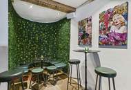 Ihr neuer Standort im Herzen der Stadt – stilvolle Barfläche mit Flair