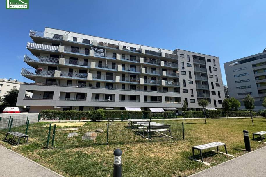 Sonnige 2-Zimmer Wohnung mit Abstellraum und Schrankraum in Ruhelage nahe U3 Enkplatz!, Wohnung-miete, 989,00,€, 1110 Wien 22., Donaustadt