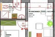 Wunderbare 2-Zimmer Wohnung mit Balkon in Bahnhofsnähe