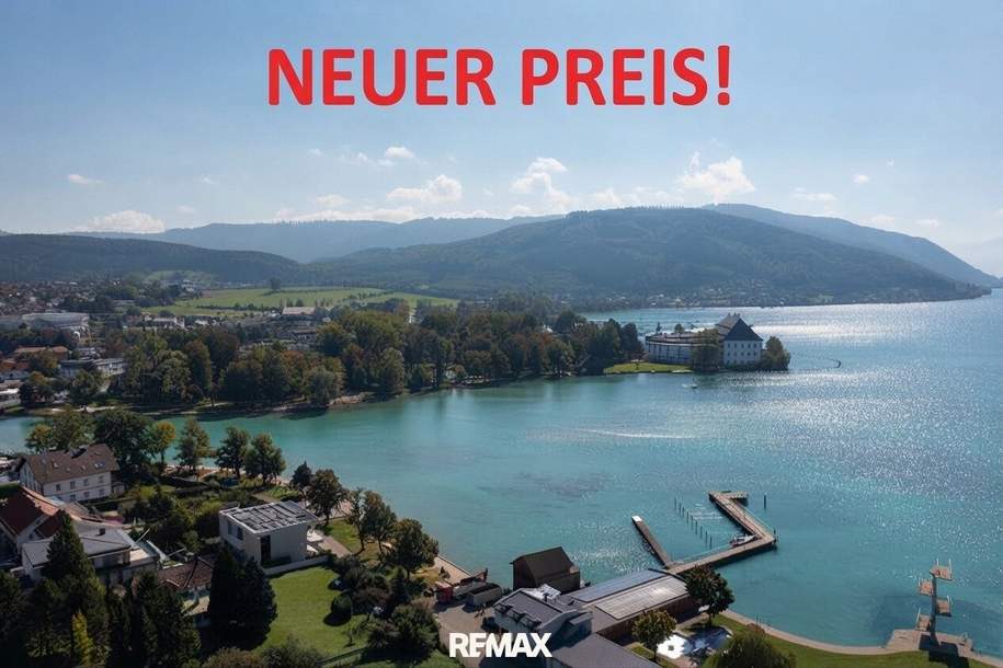 NEUER PREIS! Wenn ich den See seh, brauch ich kein Meer mehr! Panoramatischer Seeblick auf den Attersee., Haus-kauf, 1.590.000,€, 4863 Vöcklabruck