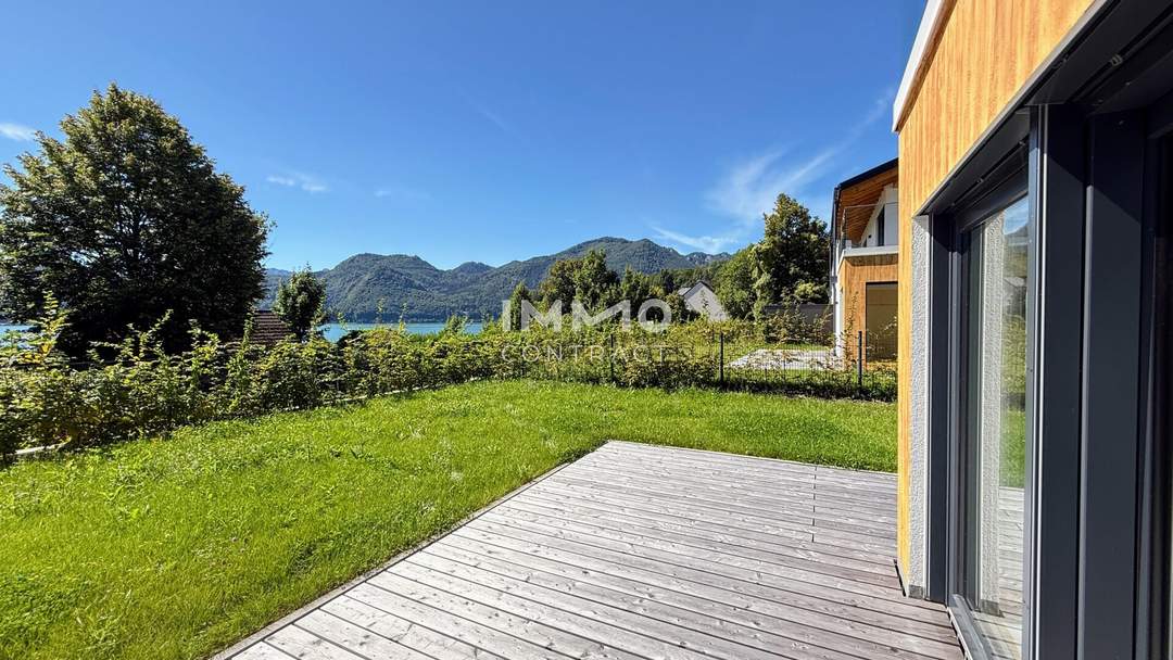 Helle Gartenwohnung mit weitläufigem Garten – SEE.LEBEN Mondsee