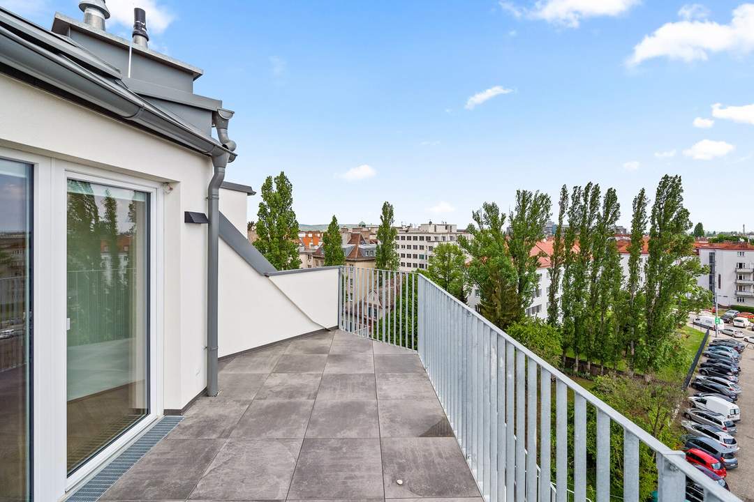 TOPPREIS ! DACHWOHNUNG / TERRASSE/ Moderne 2-Zi DG-Wohnung mit Terrasse (top 54)