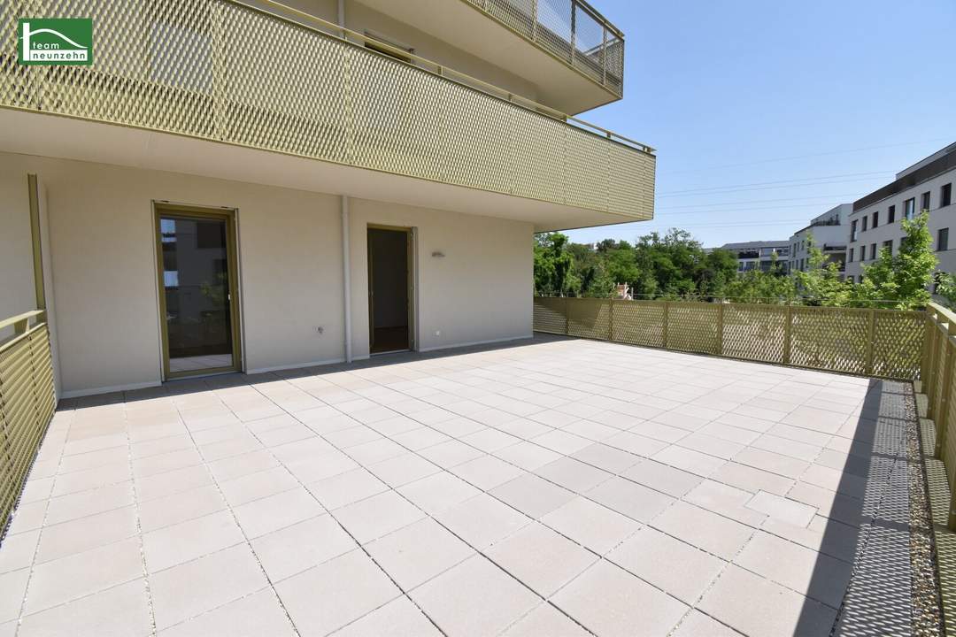 Riesige und sonnige Süd-Terrasse _ Provisionsfreier Erstbezugs in begehrter Grünruhelage - "Hirschfeld - Naturnah wohnen"