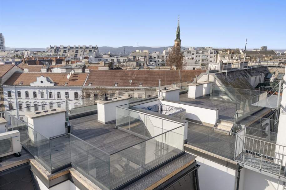 ERSTBEZUG - Stilvoll &amp; Lichtdurchflutet: Ihr Dachgeschoss-Juwel im Herzen der Leopoldstadt!, Wohnung-kauf, 939.000,€, 1020 Wien 2., Leopoldstadt