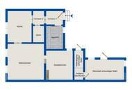 Preiswerter, teilsanierter Altbau in ruhiger Siedlungslage