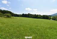 Wohnen im Grünen &amp; doch stadtnah! 813 m² Baugrund mit traumhaftem Ausblick in ruhiger/grüner Lage!