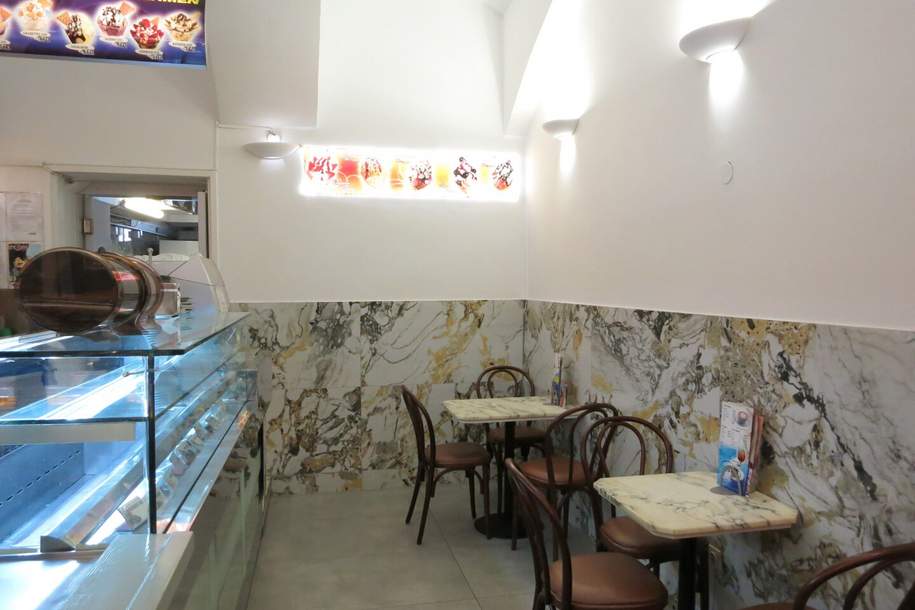 Eissalon/Cafe in frequentierter Lage !, Gewerbeobjekt-miete, 657,64,€, 1060 Wien 6., Mariahilf