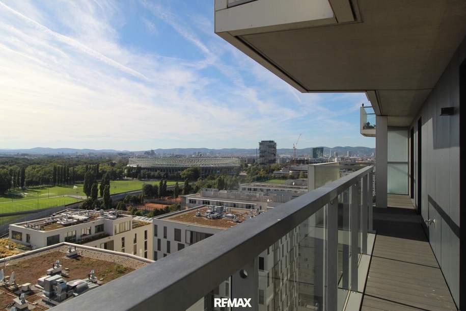 "Marina Tower – 14. Stock", Wohnung-miete, 2.236,83,€, 1020 Wien 2., Leopoldstadt