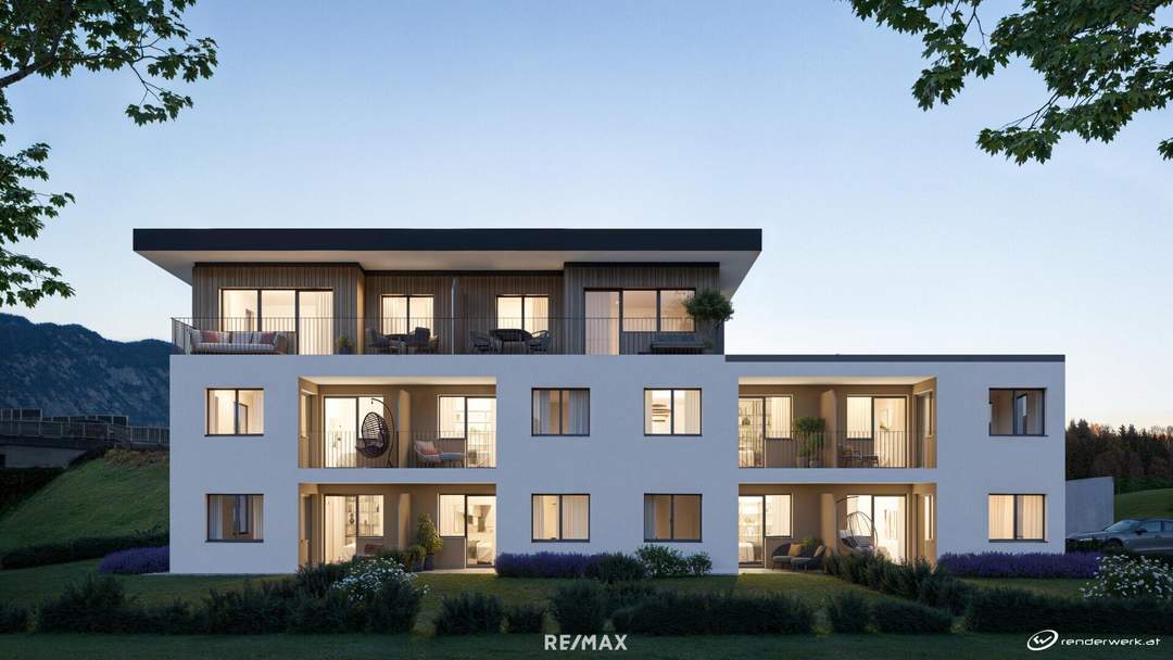 TOP 09 - Dachgeschoß - Hochwertige 2-Zimmer-NEUBAUWOHNUNGEN