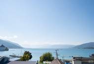 Wenn ich den See seh, brauch ich kein Meer mehr! Panoramatischer Seeblick auf den Attersee.