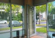 Geschäfts-/Büro-/Ordinationsfläche mit XL-Schaufenstern u. mit Umsatzpotential - 1A Preis-/Leistung, direkt neben dem (Vital-)Zentrum Muldenstraße!